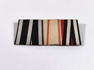 1. Weltkrieg,  3er Ordesspange für das Eiserne Kreuz 2. Klasse 1914, Ehrenzeichen Preussen, Ehrenkreuz für Frontkämpfer