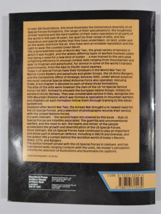 "US Special Forces 1941-1987", Leroy Thompson, DIN A4, 189 Seiten, gebraucht, aus Raucherhaushalt