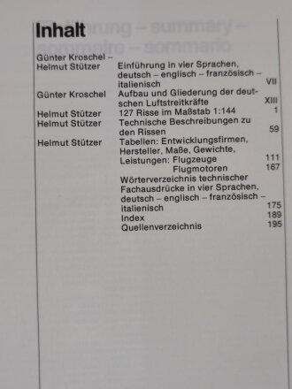 Die deutschen Militärflugzeuge 1910-1918, Kroschel Stützer, 195 Seiten, DIN A4, gebraucht, aus Raucherhaushalt