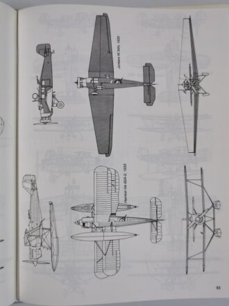 Die deutschen Militärflugzeuge 1919-1934, Helmut Stützer(Mittler), 240 Seiten, DIN A4, gebraucht, aus Raucherhaushalt