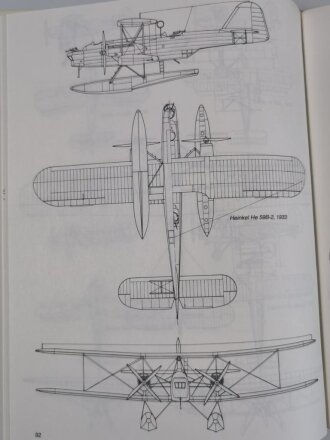 Die deutschen Militärflugzeuge 1919-1934, Helmut Stützer(Mittler), 240 Seiten, DIN A4, gebraucht, aus Raucherhaushalt