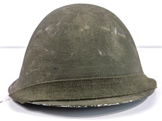 Großbritannien, Stahlhelm "Turtle " das Innenfutter datiert 1978, Originallack