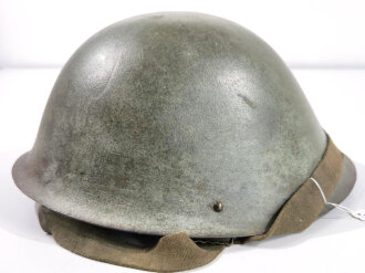 Großbritannien, Stahlhelm "Turtle " das Innenfutter datiert 1952, Originallack