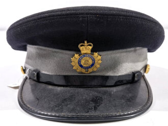 Polizei Kanada, Schirmmütze " Ontario Provincial Police"  Ungereinigtes Stück, Kopfgrösse 55