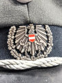Österreich, Schirmmütze Bundesheer datiert 1968, Kopfgrösse 55