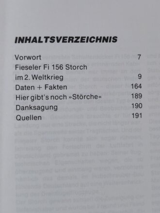 Der Flieseler Fi 156 "Storch", im zweiten Weltkrieg, Janusz Piekalkiewicz, 192 Seiten, DIN A4, gebraucht, aus Raucherhaushalt