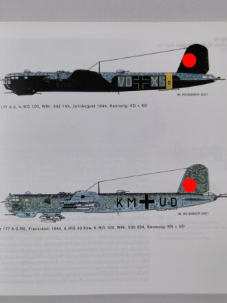 "Das Kampfflugzeug Heinkel He 177", Hans - Jürgen Becker, 159 Seiten, DIN A4, gebraucht, aus Raucherhaushalt