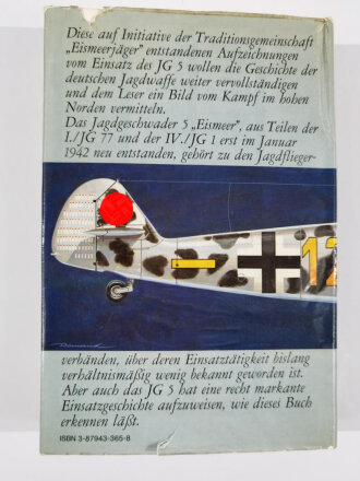 Jagdgeschwader 5 "Eismeerjäger", Eine Chronik aus Dokumenten und Berichten 1941-1945, Werner Girbig, 365 Seiten, DIN A4, gebraucht, aus Raucherhaushalt