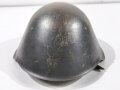 Stahlhelm Nationale Volksarmee der DDR. getragenes Stück, Originallack