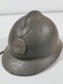 Frankreich, Stahlhelm 2.Weltkrieg Modell 1926. Originallack