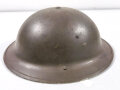 Großbritannien Stahlhelm 2.Weltkrieg. Die Glocke datiert 1942, Innenfutter undatiert. Originallack