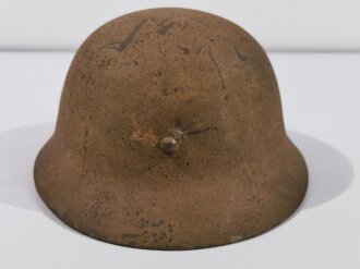 Japan 2.Weltkrieg, Stahlhelm Zivilschutz. In allen Teilen original und zusammengehörig