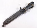 DDR NVA Seitengewehr AK 74 , mit Tragegurt, schwarzer Plastegriff, Plastescheide ,