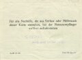 Deutsche Reichspost "Rentenausweiskarte" Rentenzahlstelle: Böhlerwerke