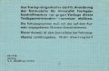 "Treibgasverbraucher-Ausweis" eines Fahrzeugs aus Hamburg, datiert 1944