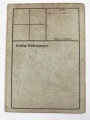 Deutsche Fachschulschaft "Studierenden-Ausweis" Technische Staatslehranstalt Hamburg, datiert 1935