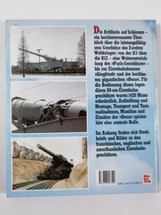 Deutsche Eisenbahn Geschütze, Rohr - Artillerie auf Schienen, Gerhard Taube, 175 Seiten, DIN A4, gebraucht, aus Raucherhaushalt