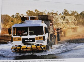 "MAN", Die Allrad-Alleskönner, Entwicklung, Technik, Einsatz, 128 Seiten, DIN A4, gebraucht, aus Raucherhaushalt