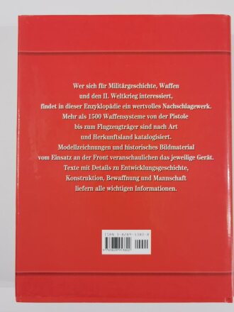 Waffen Des Zweiten Weltkriegs - Eine Enzyklopädie- , Chris Bishop (Hrsg.), Bechtermünz, 544 Seiten, DIN A4, gebraucht, aus Raucherhaushalt