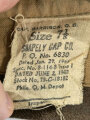 U.S. Cap Garrison O.D. dated 1944, size 7 1/8, used