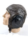 U.S. WWII Army Air Force, Type A-II leather flight helmet, size large, good condition