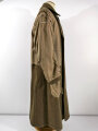 U.S. 1943 dated wool overcoat. Size 36R. Good condition, Most likely original sewn "Engineer amphibian unit" patch and four overseas service bars.