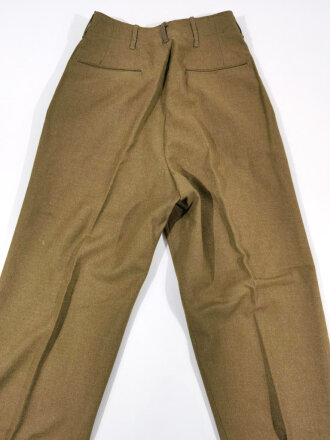 U.S. 1942 dated wool trousers model 1937. Used, good condition