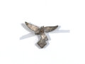 Auflage für eine Bandspange " Adler für die Dienstauszeichnung der Luftwaffe 4. Jahre " Größe 14 mm
