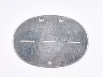 Erkennungsmarke Wehrmacht aus Aluminium eines Angehörigen " 1/L.Sch.B.634 " 1.Landes- Schutz Batallion 634