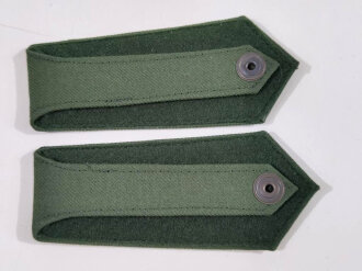 Deutschland nach 1945, Paar Schulterstücke Polizei alte Ausführung in Grün ( Vizepräsident einer Bundespolizei )