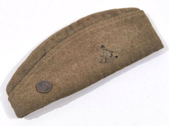 U.S. WWI overseas hat, moth holes
