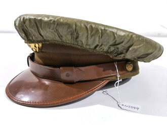 U.S. WWII Army service cap for enlisted men.Very good condition, comes with rain cover Size 55