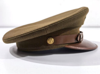 U.S. WWII Army service cap for enlisted men.Very good condition, comes with rain cover Size 55