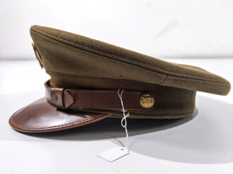 U.S. WWII Army service cap for enlisted men.Very good condition, comes with rain cover Size 55