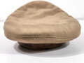 U.S. WWII Army tan service cap for officers .Some month holes, viser loose, size 56
