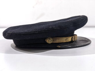 U.S. Navy WWII  blue officers service cap. Good condition, size 57