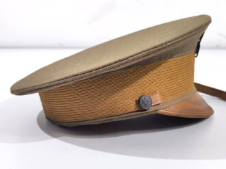 U.S. WWI officers visor hat. Chinstrap broken, otherwise good condition. Size 56