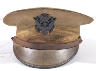 U.S. WWI officers visor hat. Used,  good condition. Size 56