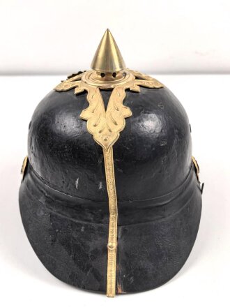 Portugal, "Pickelhaube" der Nationalgarde ( Guarda Nacional Republicana GNR) in gutem Zustand