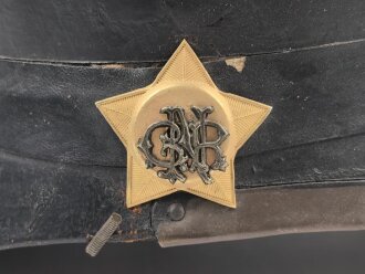 Portugal, "Pickelhaube" der Nationalgarde ( Guarda Nacional Republicana GNR) in gutem Zustand