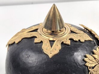 Portugal, "Pickelhaube" der Nationalgarde ( Guarda Nacional Republicana GNR) in gutem Zustand