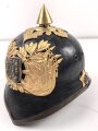 Portugal, "Pickelhaube" der Nationalgarde ( Guarda Nacional Republicana GNR) in gutem Zustand
