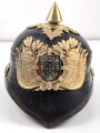 Portugal, "Pickelhaube" der Nationalgarde ( Guarda Nacional Republicana GNR) in gutem Zustand