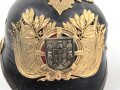Portugal, "Pickelhaube" der Nationalgarde ( Guarda Nacional Republicana GNR) in gutem Zustand