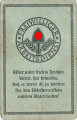 Freiwilliger Arbeitsdienst, Arbeitspaß, datiert 1933