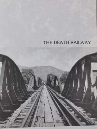 Kanchanaburi Spirit of the Death Railway and The River Kwai Bridge (Thailand), Second Edition 1988, 72 Seiten, DIN A4, gebraucht, Bindung löst sich, aus Raucherhaushalt