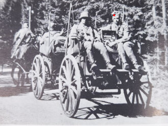 "Die Feldgrauen Reiter", Die berittenen und bespannten Truppen in Reichswehr und Wehrmacht, Klaus Christian Richter, 246 Seiten, DIN A4, gebraucht, aus Raucherhaushalt