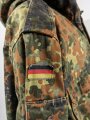 Bundeswehr Bundeswehr Feldjacke / Parka flecktarn , leicht gebraucht