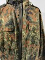 Bundeswehr Bundeswehr Feldjacke / Parka flecktarn , leicht gebraucht