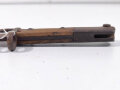 Brasilien, Seitengewehr Mauser Modell 1908  mit Scheide, genietete Griffschalen, Hersteller Simson &Co Suhl, nicht nummerngleich, ungereinigt